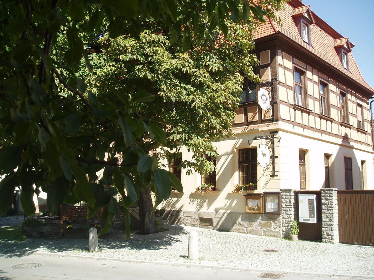 Gasthof Pension Zum Goldenen Hirschen Burgbernheim Екстер'єр фото